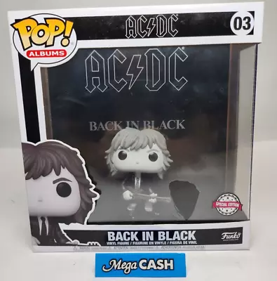 AC/DC - Back In Black - Funko POP! Vinyl Figure Albums - 03 • $35