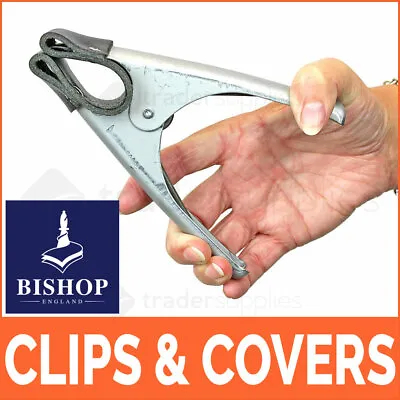 £249.99 • Buy Heavy Duty Leather Market Stall Clip Covers Spring Clamps Tarpaulins Tarp NEW