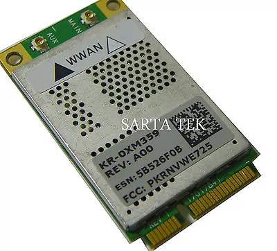 Dell 5720 Mobile Wireless Broadband Mini-PCI Card XM359 / KR-0XM359 Original • $7.22