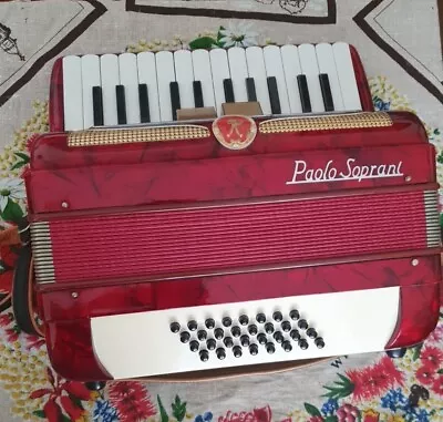 Paolo Soprani 32 Bass Accordion • $6500