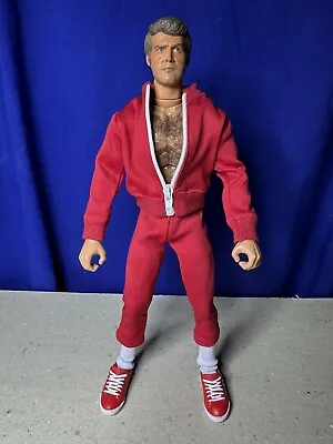 The SIX MILLION DOLLAR MAN 1/6   DOLL FIGURE Red Clothes Customized • $150