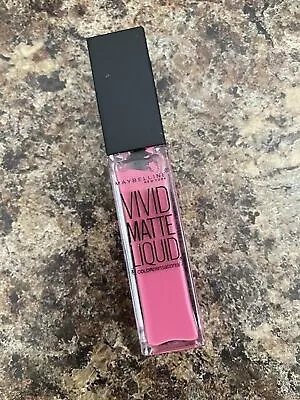 4x Maybelline Color Sensational Vivid Matte Liquid Lipstick - 12 Twisted Tulip • $10