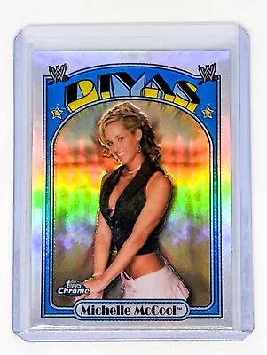 2007 Topps WWE Chrome Heritage II Refractor #62 Michelle McCool • $11.99