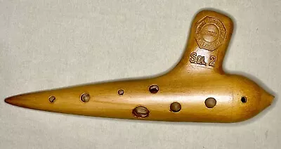 Fabio Menaglio Ceramic Italian Ocarina - Sol 2 (Key Of G)  *chipped* • $47.54