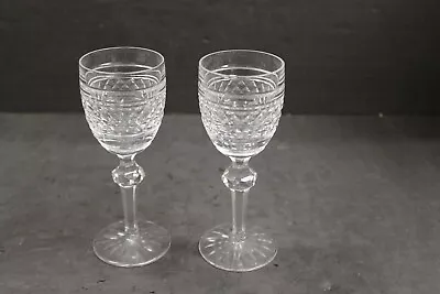 2 Waterford Crystal Castletown Cordial Glasses #1 • $9.99