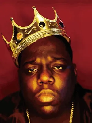 V8944 Biggie Smalls Notorious BIG PREMIUM Crown Rap King WALL POSTER PRINT AU • $20.85