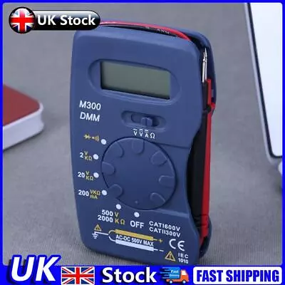 Digital Multimeter M300 Ultra-thin Mini Pocket Integrated Multimeter UK • £7.69