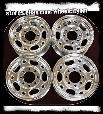 $749.99 • Buy 16  Polished Chevy Express Van Silverado 2500 3500 5079 Replica 12368964 8x6.5