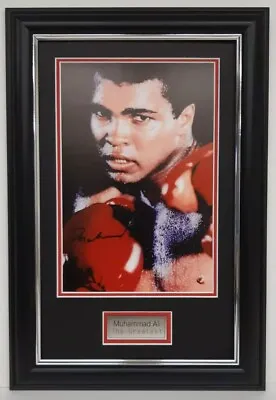 $69.99 • Buy Muhammad Ali The Greatest Of All Time Signed Framed Photo Boxing Memorabilia