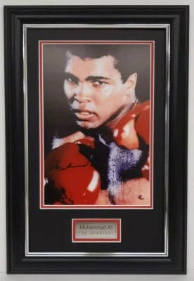 $69.99 • Buy Muhammad Ali The Greatest Of All Time Signed Framed Photo Boxing Memorabilia