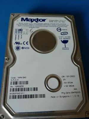 £49.50 • Buy 6Y080L0 Maxtor DiamondMax Plus9 80GB 7200RPM Hard Drive IDE PATA Internal HDD
