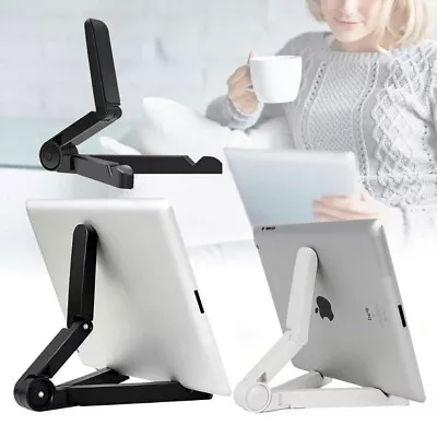 Universal Adjustable Portable Tablet Holder Stand Desk For IPad Phone IPhone • £3.99