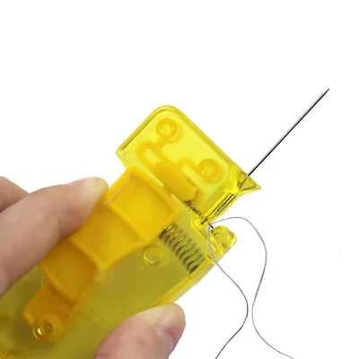 $0.99 • Buy Needle Changer Manual Threader Sewing Tools Guide DIY Automatic Convenient Elder