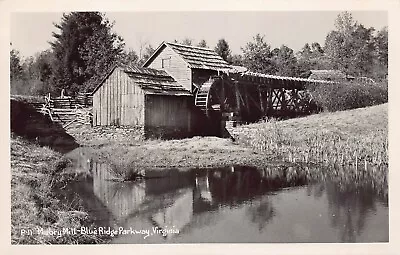 RPPC Meadows Of Dan VA Virginia Mabry Mill Patrick County Hwy 58 Vtg Postcard X6 • $11.55