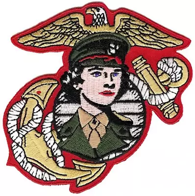 4  Usmc Marine Corps Women Marines Insignia Ega Logo Military Embroidered Patch • $34.99