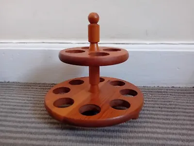 Vintage...retro..egg Holder..egg Stand...wood..holds 12...country • £5.95