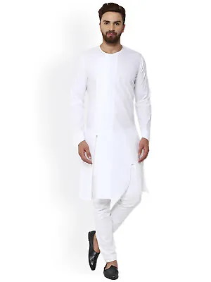 £23.99 • Buy Men’s 100% Cotton Clothing Kurta Homewear Shirts Top Shirt Solid Kurta Indian 