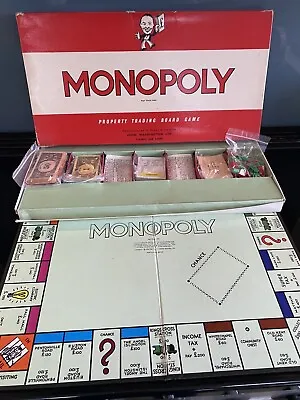 ***** Vintage MONOPOLY Board Game - Classic Red Box -Complete • £14.99