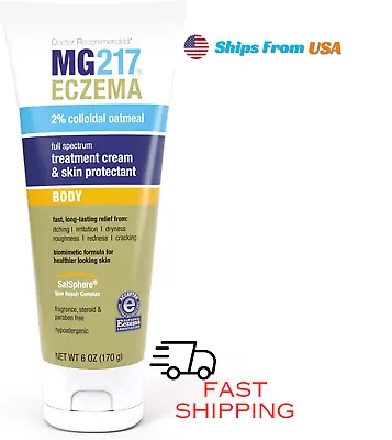 MG217 Eczema Body Cream With 2% Colloidal Oatmeal - 6 Oz Tube • $14.94