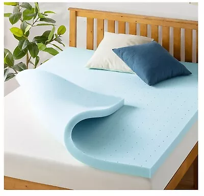 Best Price Mattress 2.5 Inch Ventilated Memory Foam Mattress Topper Full Size • $47.88