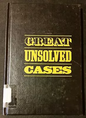 Great Unsolved Cases [Triumph Book] • $28.48