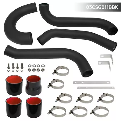 $169.99 • Buy Intercooler Piping Kit For Toyota Supra JZA80 2JZ GTE TURBO 1993-1998 Black