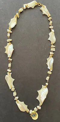NEW Genuine Mother Of Pearl 12  Ladies Necklace Made In Taiwan By ARRIB NWT  • $4.46