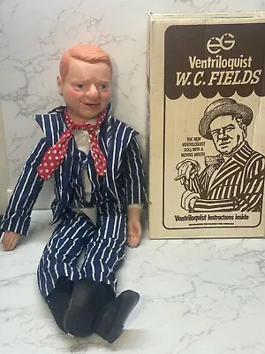 Vintage 1980s WC Fields Ventriloquist Dummy 30” Approx Doll By Eegee No Hat • $49.99