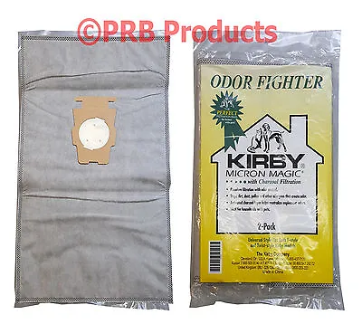 $15.35 • Buy Kirby ODOR FIGHTER With Charcoal Universal Vacuum Bags Avalir SE Sentria Diamond