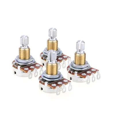 Musiclily Pro 4 Brass Thread Mini Metric B250K Linear Taper Guitar Potentiometer • $9.18