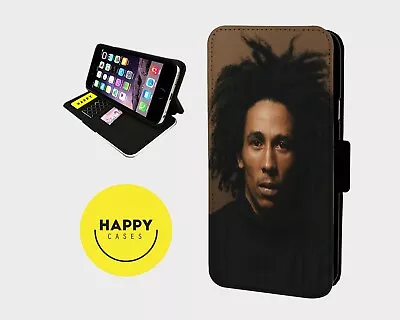 BOB MARLEY TRUTH SEEKER - Faux Leather Flip Phone Case Cover - IPhone/Samsung • £5.91