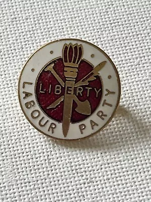 Collectible LABOUR PARTY LIBERTY Enamel Pin Badge By Thomas Fattorini  • £5