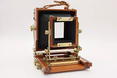 EX! Zone VI 4X5 Folding Field Large Format View Camera Mahogany Wood • $799