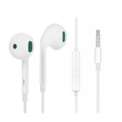 Genuine OPPO MH156 3.5mm Headphones Earphones For OPPO A15 / A53 / A72 / A5 2020 • £4.95