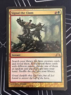 1x Signal The Clans (194) Gatecrash LP MTG Magic The Gathering X1 MKE • $1.45