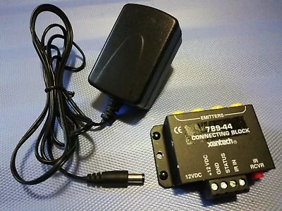 $17.99 • Buy Xantech 789-44 IR Receiver Connecting Block Four Emitter Outputs W/ Power Supply