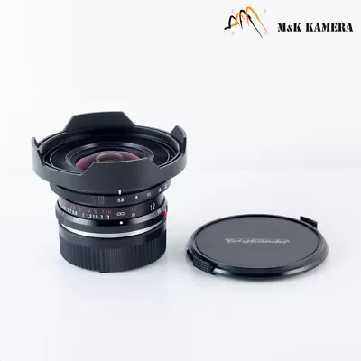 Voigtlander M 12mm/F5.6 Black  #702 • $619