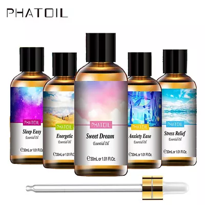 $14.99 • Buy 30ml Essential Oils Therapeutic Grade Oil For Diffuser,Aromatherapy,Massage,Skin