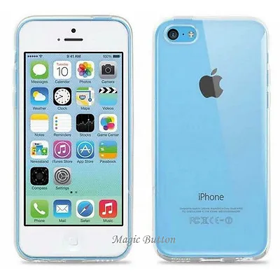 Ultra Clear Transparent Soft Gel Cover Case For Apple IPhone 5C • $3.99