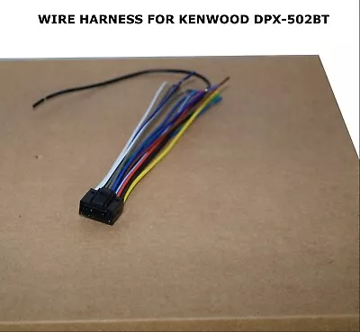 Wire Harness For Kenwood Dpx-502bt Dpx502bt Free Fast Shipping  • $9.90