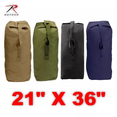 Rothco Heavyweight Top Load Canvas Duffle Bag - 21  X 36  • $23.99