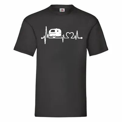 Caravan Heartbeat T Shirt Small-2XL • £9.89