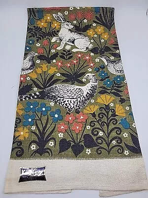 Vintage KayDee Pheasant Bird Rabbit Towel Mid Century MCM  • $29.99