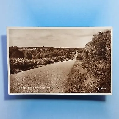 Cannock Postcard C1950 Real Photo The Chase From Pye Green Staffordshire • £8.95