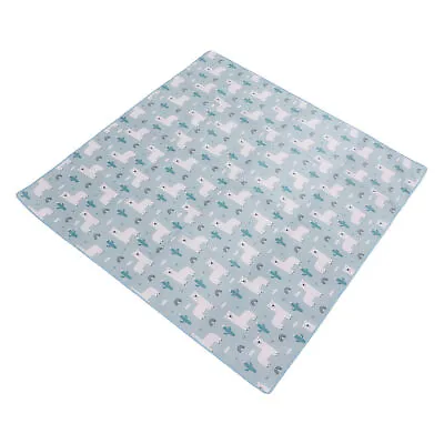 Extra Large Padded Play Mat Blue Reversible Foldable Waterproof Baby Crawling • £18.88
