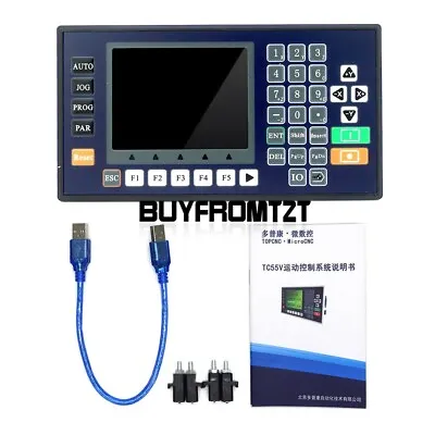 TC5530V 3 Axis CNC Controller Motion Controller W/ 3.5  Color LCD For CNC Router • $102.38