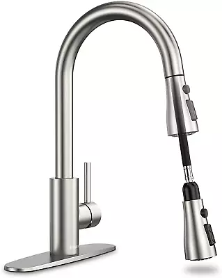 Kitchen Faucets Kitchen Faucet With Pull Down Sprayer High Arc Single Handle K • $41.40