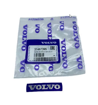 Volvo S60  XC60 Steering Wheel Airbag Emblem 46x10mm Badge Sticker Logo 31467395 • $8.58