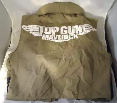 Top Gun Maverick Flight Vest Cosplay Size Small By Leg Avenues • $49.99