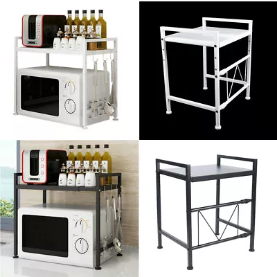 Microwave Oven Rack Storage Stand Holder For Kitchen Counter Organizer Stainless • $25.65